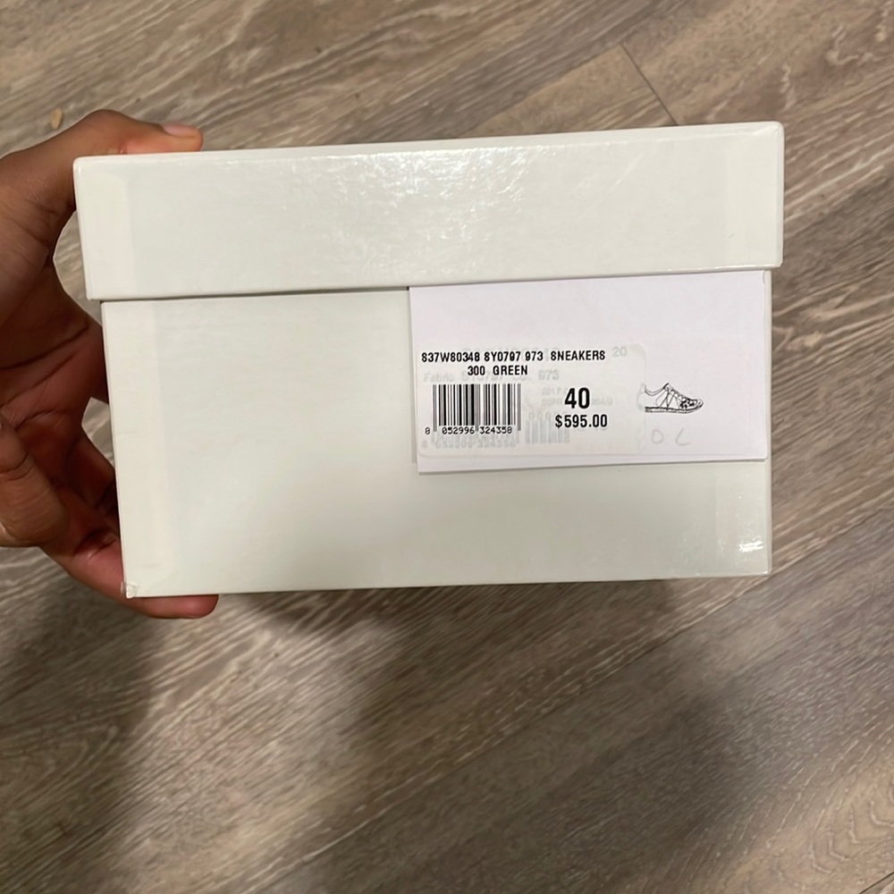 Maison Margiela paint splatter sneakers size 40